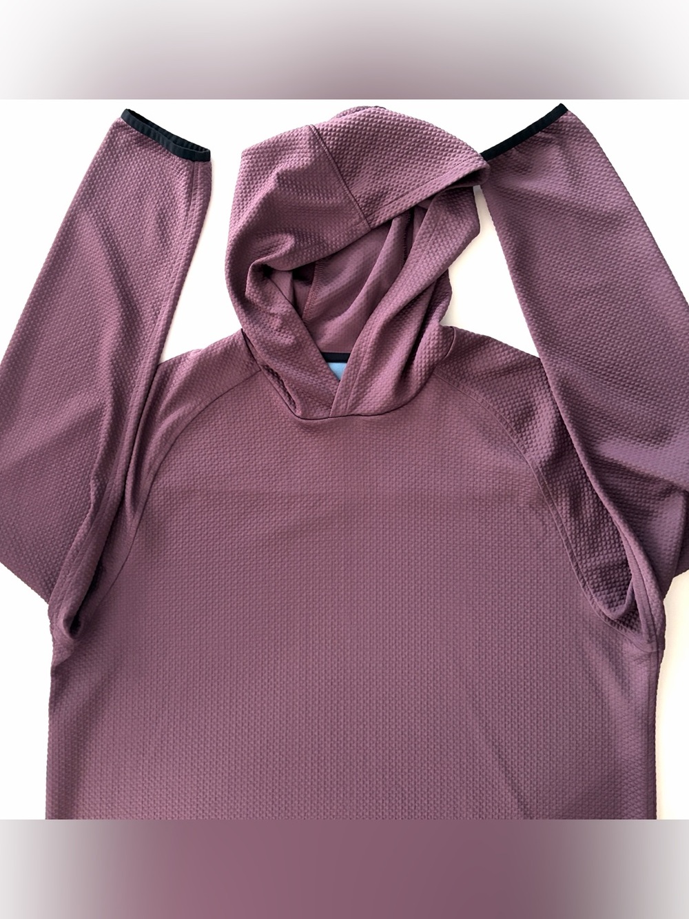 Rhone RHONE Founders Golf Hoodie Color: Shadow Plum True Navy size Large - Picture 8 of 16